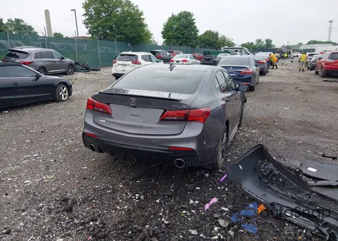 2019 Acura Tlx Tech A-Spec Pkgs из США, поврежденный, VIN 19UUB2F61KA008707